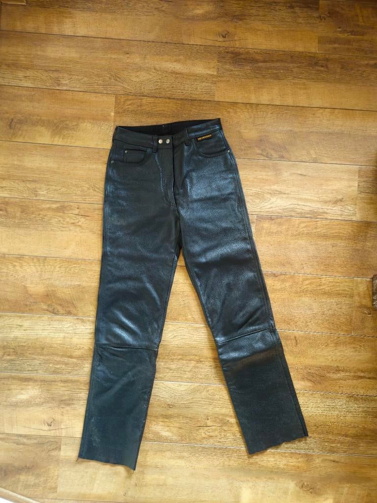 Leren Motorbroek Revenger Maat 40, Motoren, Kleding | Motorkleding, Broek | leer, Dames, Heren, Tweedehands, Ophalen of Verzenden