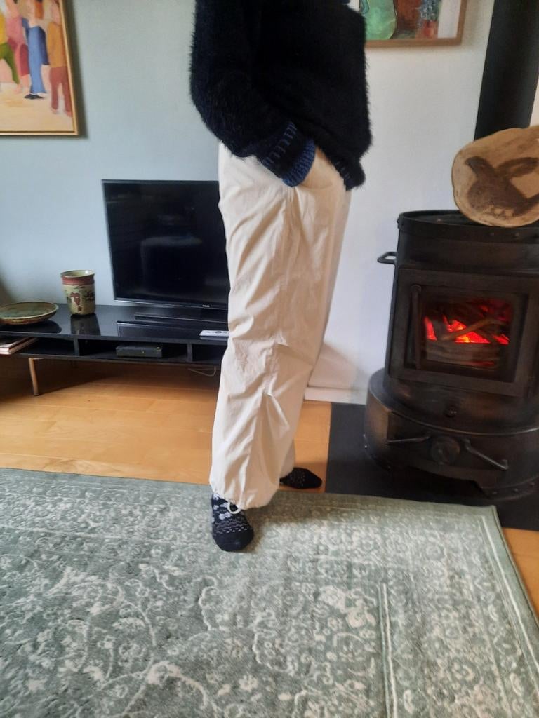 Heerlijke NIEUWE Thermo Broek Large was 44.99, Beige, Maat 42/44 (L), Nieuw, Ophalen of Verzenden