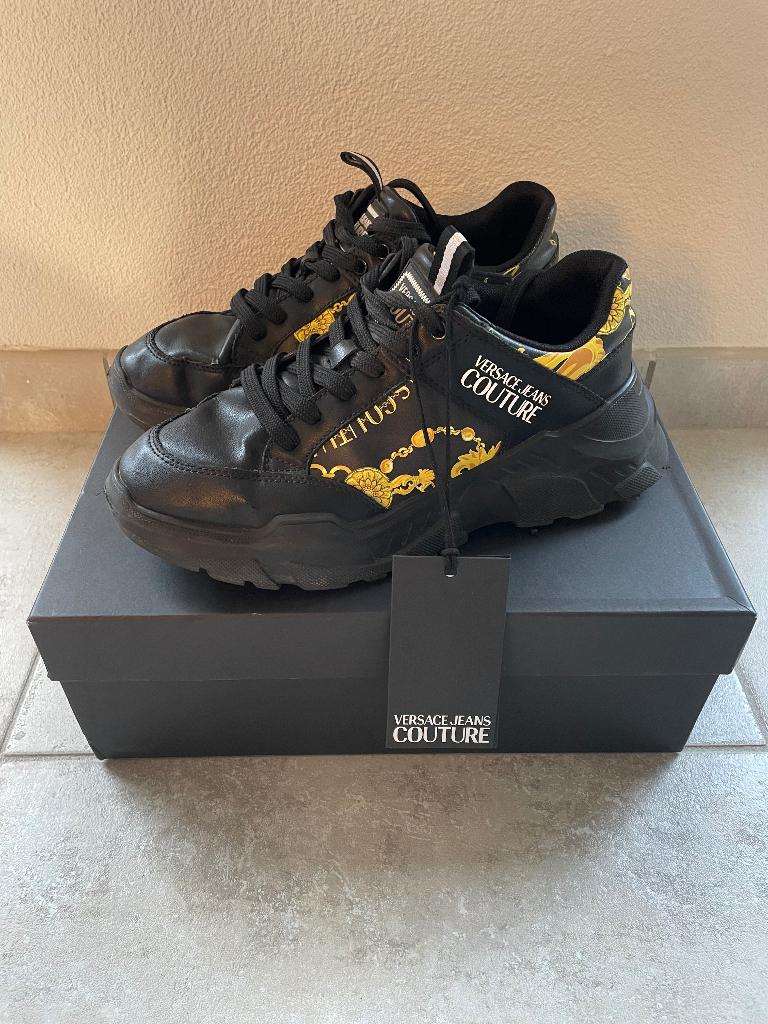 Versace Jeans Couture Fondo Speedtrack sneaker heren, Zwart, Ophalen of Verzenden, Versace, Sneakers of Gympen