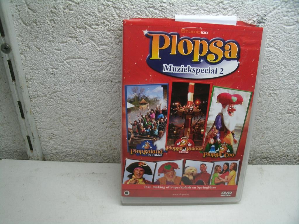dvd 239k plopsa muziek special 2, Cd's en Dvd's, Alle leeftijden, Ophalen of Verzenden, Zo goed als nieuw