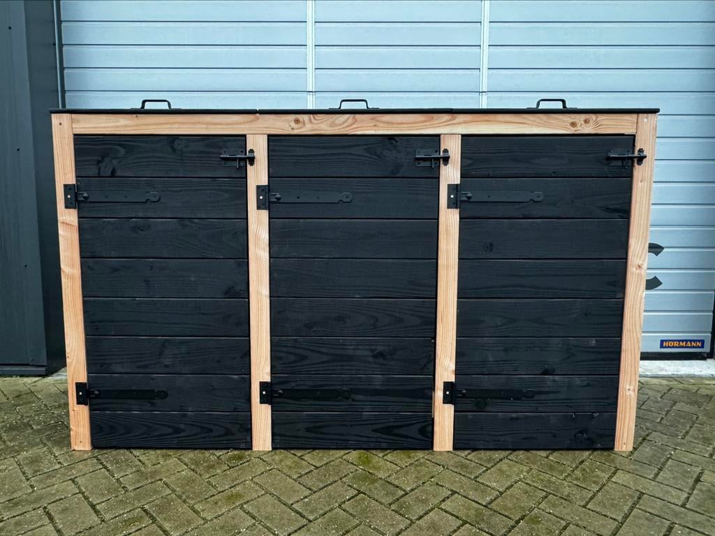 Container / kliko ombouw douglas hout, Ophalen, Nieuw, Hout, Containerberging