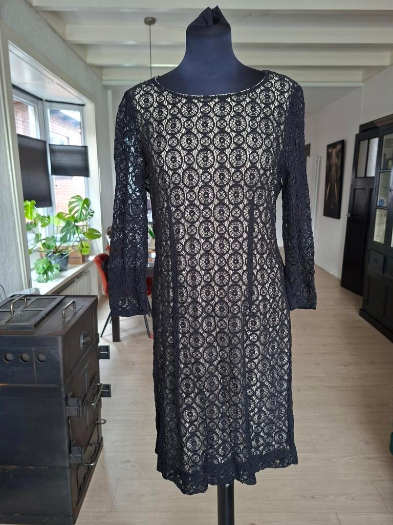 Prachtige Kanten jurkje van Noa Noa! Maat S, Kleding | Dames, Jurken, Noa Noa, Zwart, Ophalen of Verzenden, Zo goed als nieuw