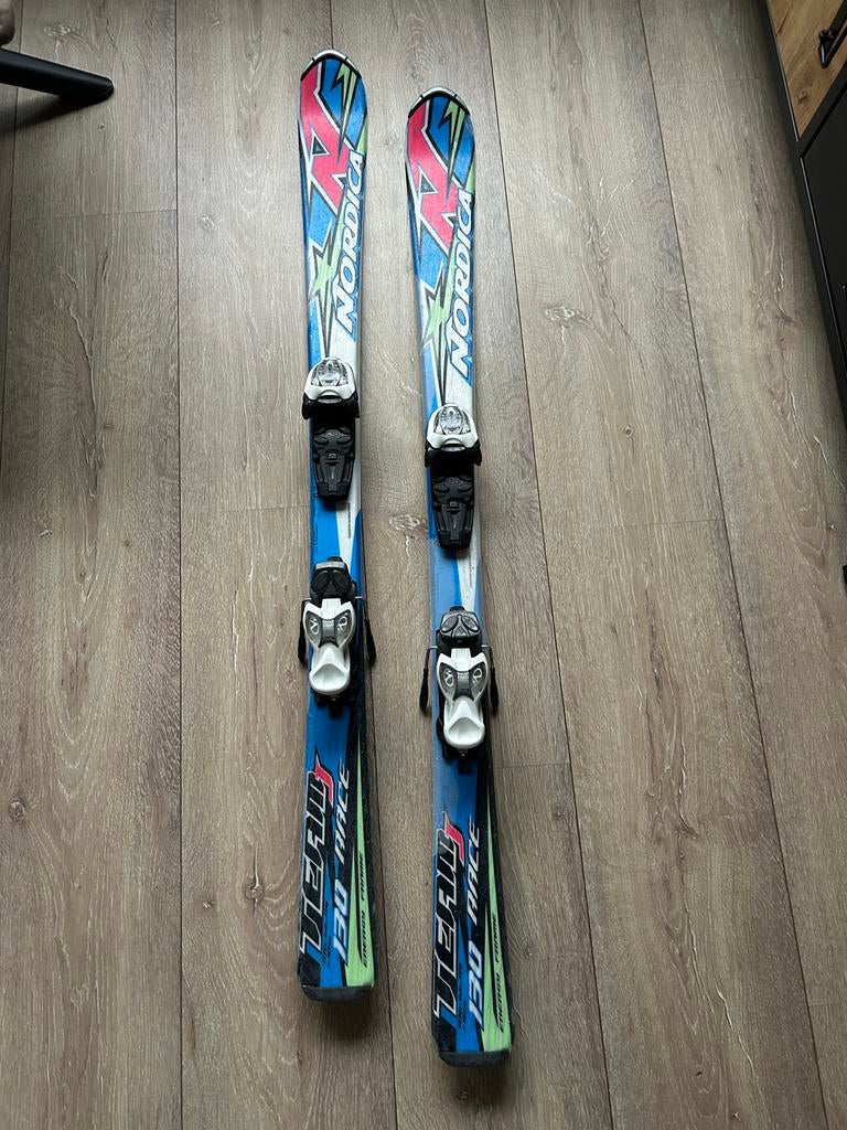 Nordica Team Race 130 Ski's, Sport en Fitness, Skiën en Langlaufen, Ophalen, Gebruikt, 100 tot 140 cm, Nordica