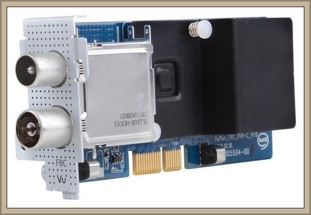 3. VU+  FBC-DVB-C V1.0 met kapje, Verzenden, Zo goed als nieuw, (Schotel)antenne-accessoires, Overige merken