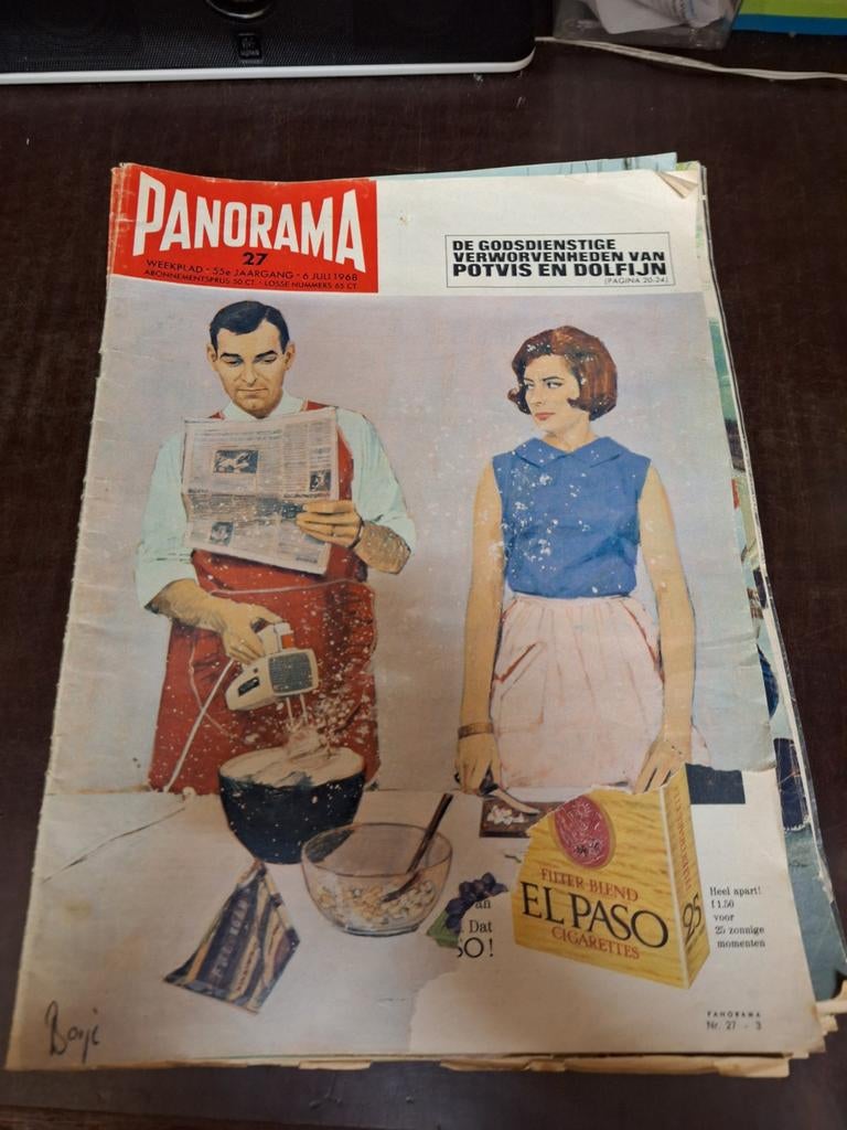 10 stuks Panorama uit 1968, Verzamelen, Ophalen of Verzenden, 1960 tot 1980, Tijdschrift