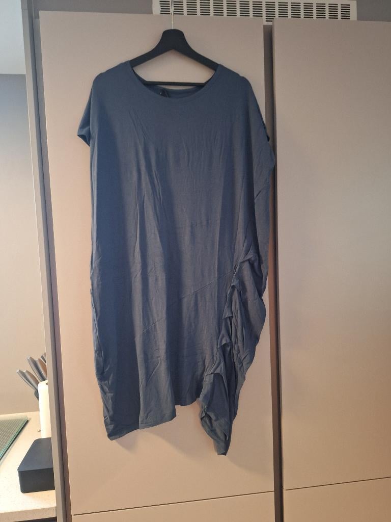 Elsewhere jurk in maat M, Kleding | Dames, Jurken, Zo goed als nieuw, Maat 38/40 (M), Blauw, Boven de knie, Verzenden