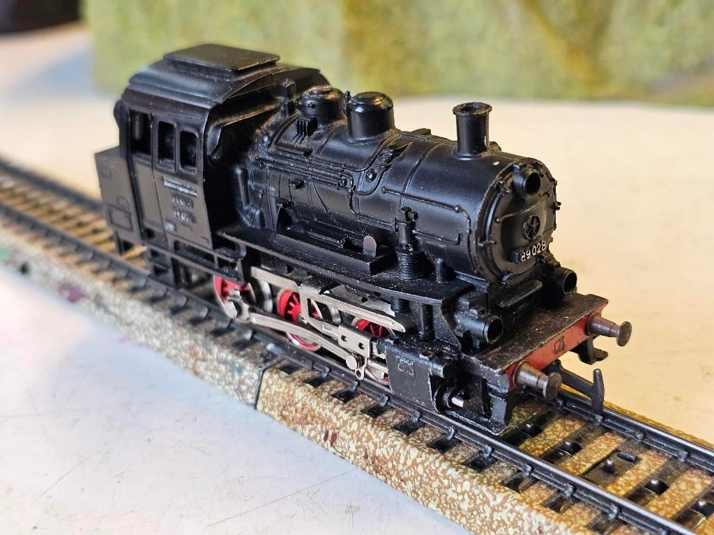 Modeltrein Ho Marklin stoomlok BR-89 sleper mist, Gebruikt, Ophalen of Verzenden, Märklin, Gelijkstroom