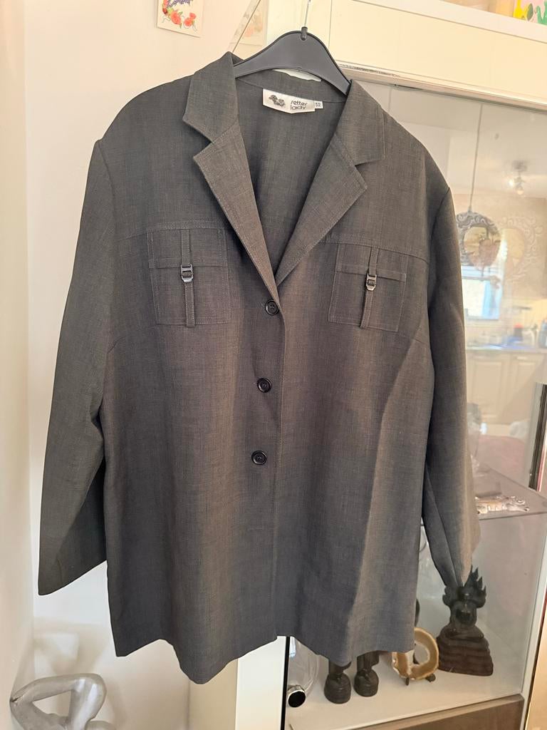 Vintage Setter Lady Blazer Maat 52, Kleding | Dames, Ophalen of Verzenden, Zo goed als nieuw, Jasje of Colbert