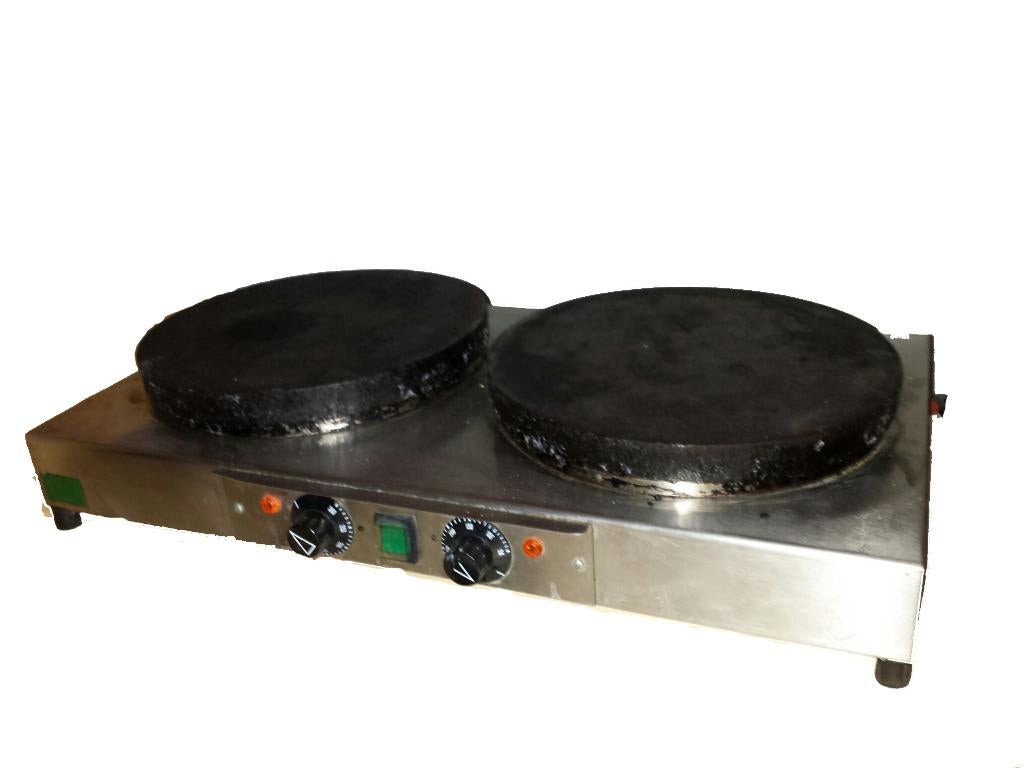Verkoop crepes bakplaat dubbel - Matt Gedelec, Ophalen, Gebruikt, Feestartikel, Overige