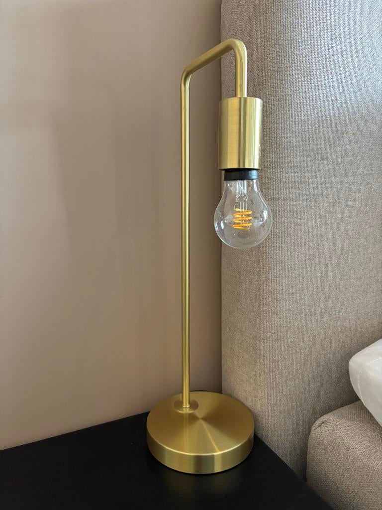 Gouden Sierlampen - Zo Goed Als Nieuw, Huis en Inrichting, Ophalen of Verzenden, Zo goed als nieuw, Metaal, Minder dan 100 cm