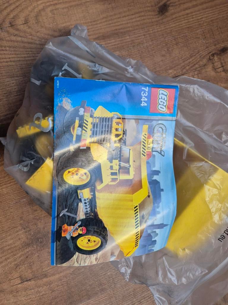 Lego City Graafmachine 7344, Kinderen en Baby's, Speelgoed | Duplo en Lego, Ophalen of Verzenden, Gebruikt, Complete set, Lego
