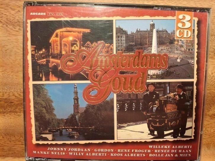 Amsterdams Goud 3 cd's, Ophalen of Verzenden, Zo goed als nieuw, Nederlandstalig