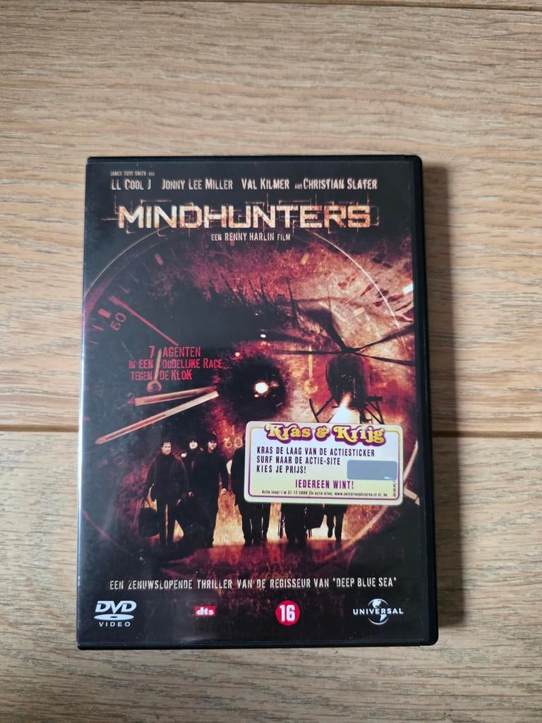 Mindhunters - Film, Alle leeftijden, Ophalen of Verzenden, Gebruikt
