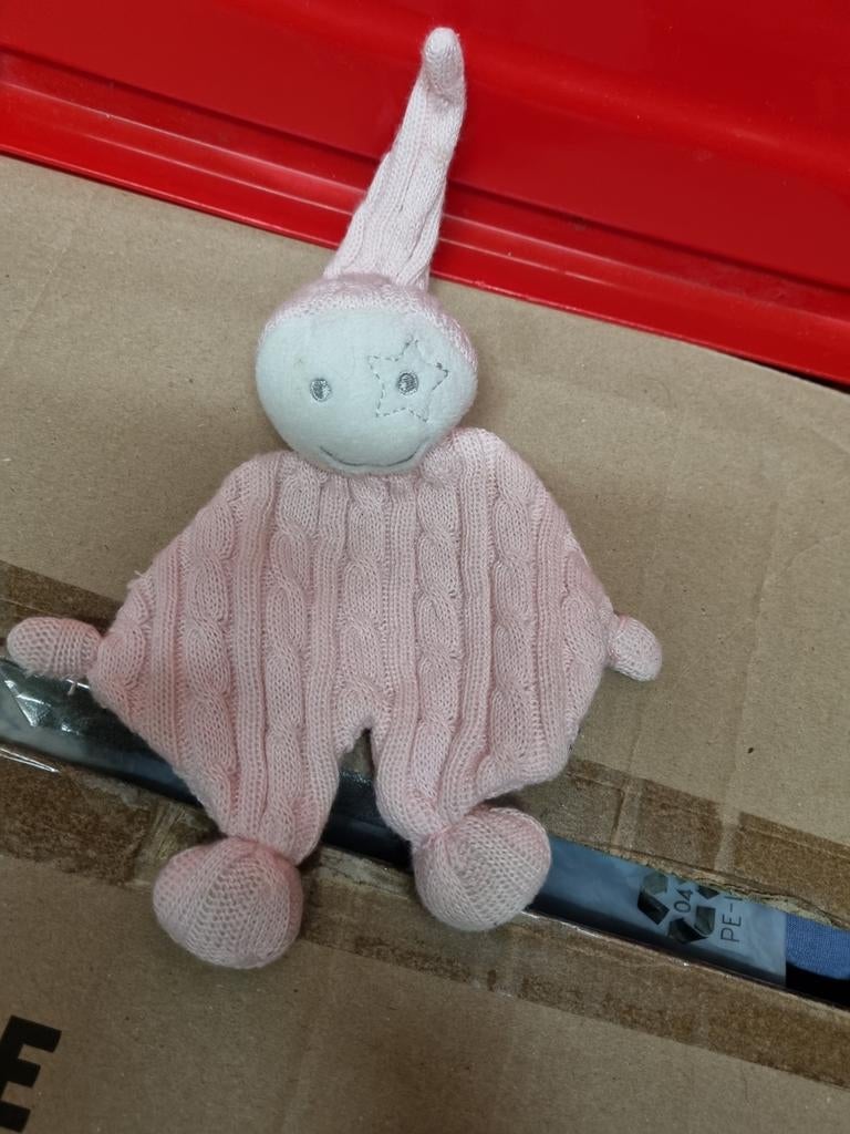 Roze spookje knuffel doekje nr 9, Ophalen of Verzenden, Nieuw, Overige typen