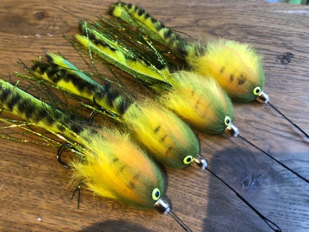 Snoek streamers voor Spinhengel / Baitcaster/ Vlieghengel, Ophalen of Verzenden, Nieuw, Haak