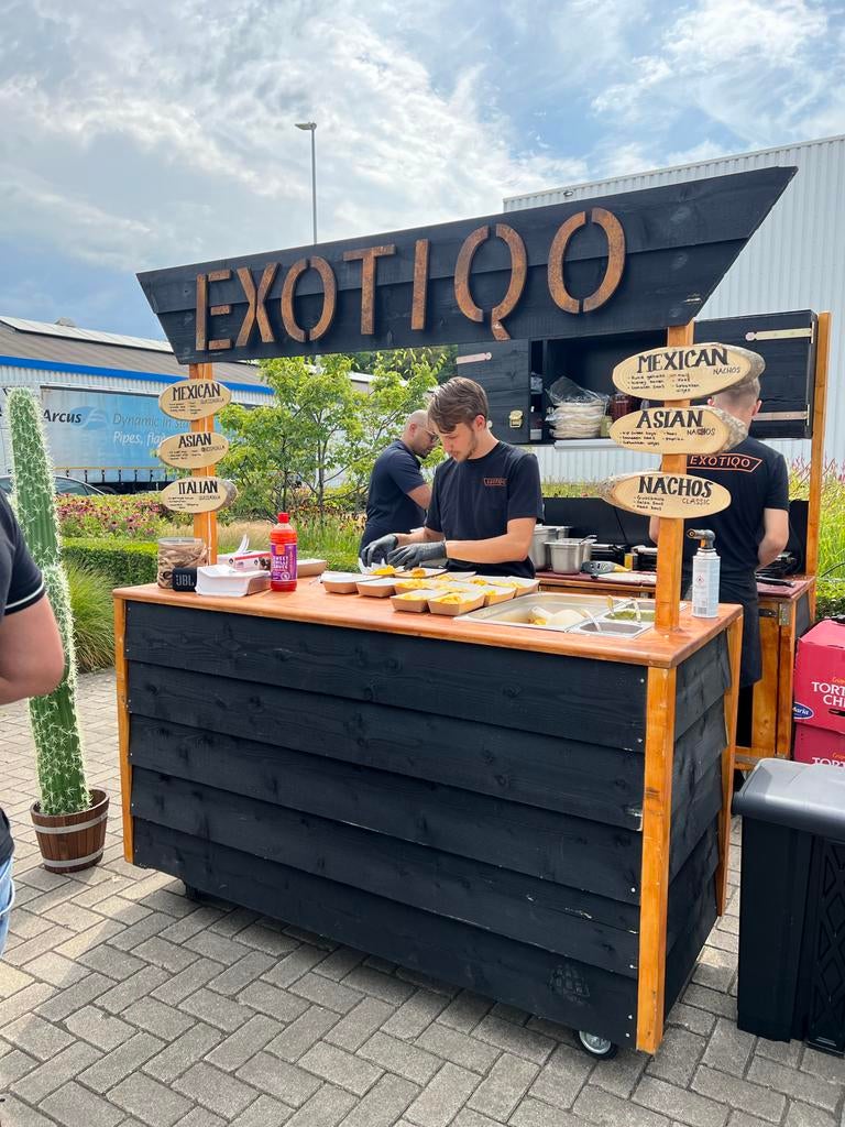 Handgemaakte Food Stand - Ideaal voor Catering & Festivals, Ophalen