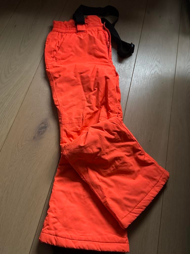 Icepeak Skibroek Kids Oranje Maat 128, Ophalen of Verzenden, Zo goed als nieuw, Maat 34 (XS) of kleiner, Broek