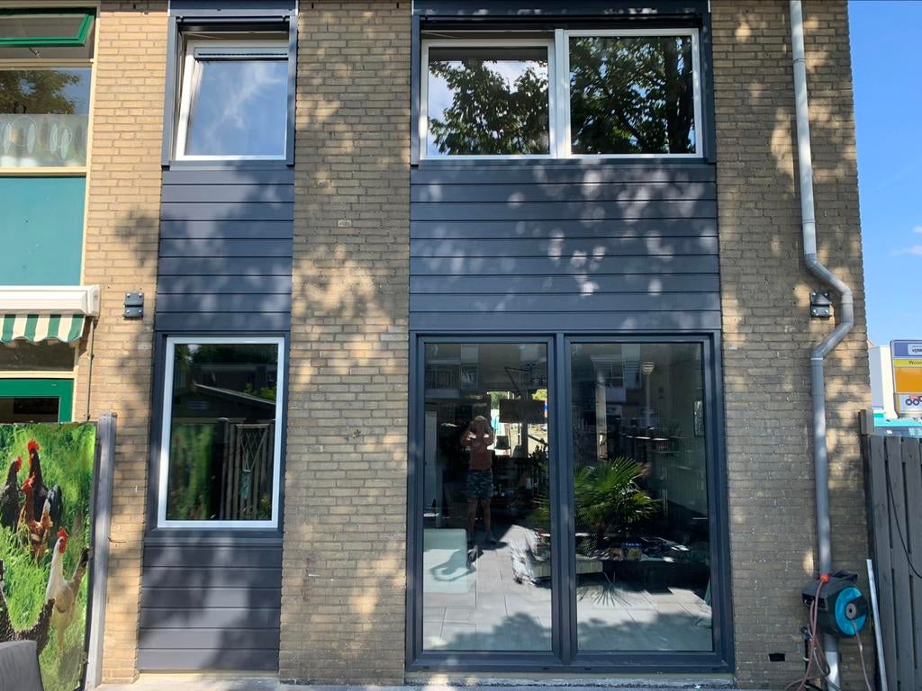 Kunststof /aluminium /Hout Kozijnen en Deuren, Overige materialen, 225 cm of meer, Overige typen, Nieuw