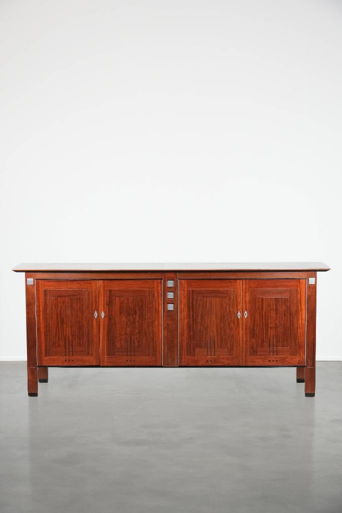Art Deco Schuitema design dressoir uit de Decoforma serie, Huis en Inrichting, Kasten | Dressoirs, Gebruikt, 200 cm of meer, 50 tot 75 cm