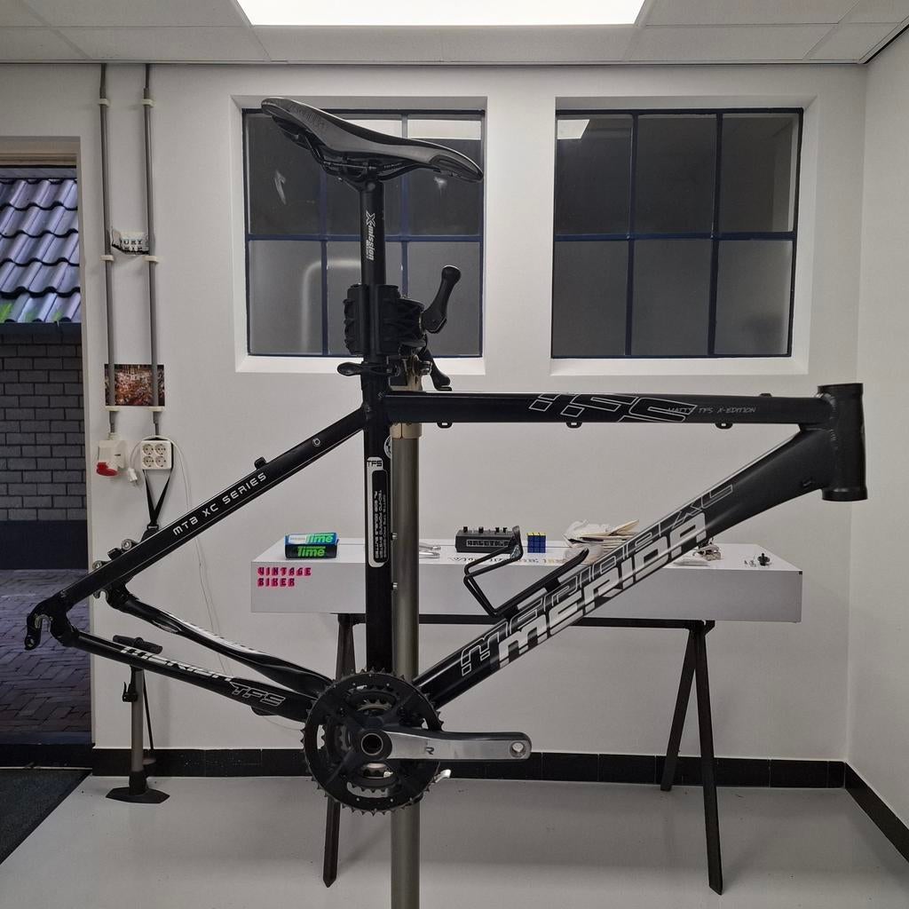 Merida Matts TFS X-edition MTB frame met XTR M970 crankset, Fietsen en Brommers, Fietsonderdelen, Gebruikt, Frame, Ophalen