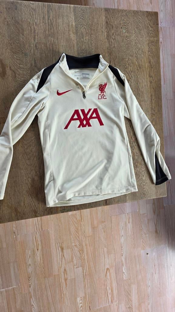 Trainingspak (137-147)liverpool fc academy pro nike dry FIT, Maat M, Ophalen of Verzenden, Gebruikt, Trainingspak
