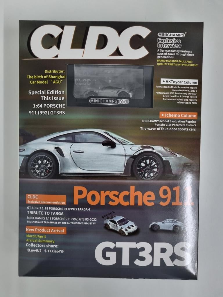 Minichamps Special Editie
Porsche 911 (992) GT3 RS
1:64 Nieu, Ophalen of Verzenden, Nieuw, Auto