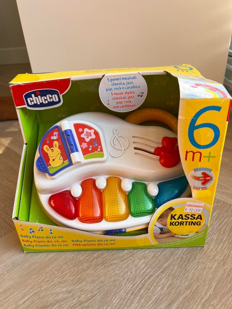 Baby piano met licht en muziek, Ophalen of Verzenden, Zo goed als nieuw, Overige typen, Met licht
