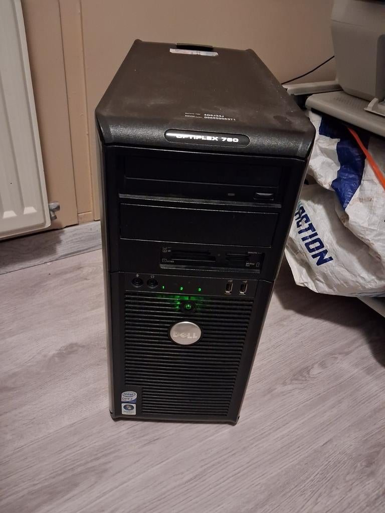 Dell OptiPlex 760 Desktop PC, Computers en Software, Desktop Pc's, Gebruikt, HDD, 2 tot 3 Ghz, Intel Core 2 Duo