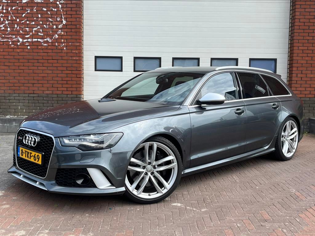 Audi RS6 4.0 Quattro Avant| N.A.P. |Liefhebber| Top Staat !, Automaat, RS6, Vierwielaandrijving, Zilver of Grijs