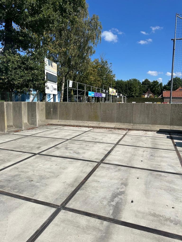 Keerwanden / L elementen beton, Ophalen