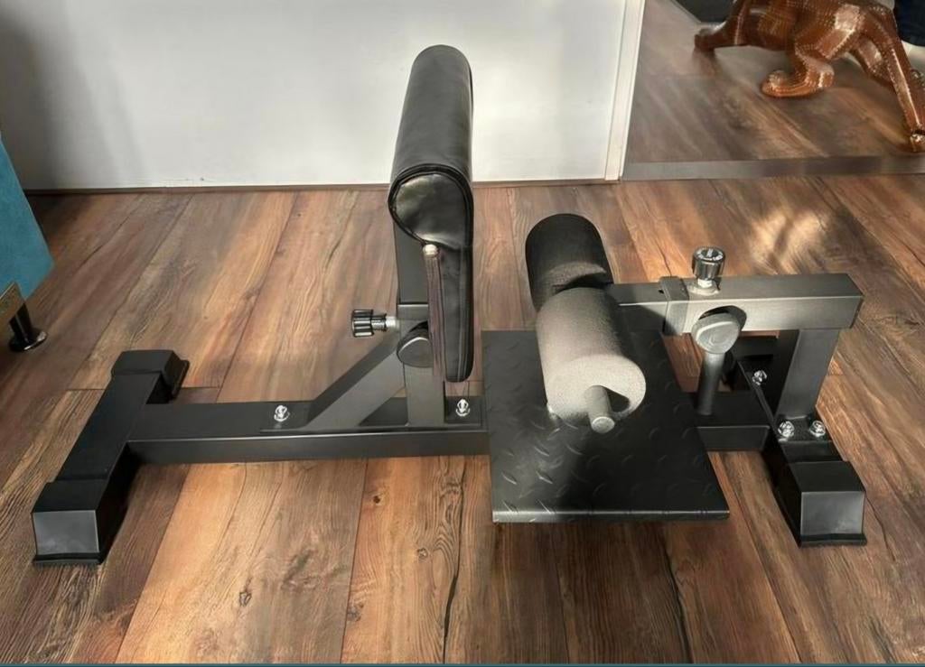 Sissy Squat station, Krachtstation, Ophalen of Verzenden, Zo goed als nieuw, Metaal