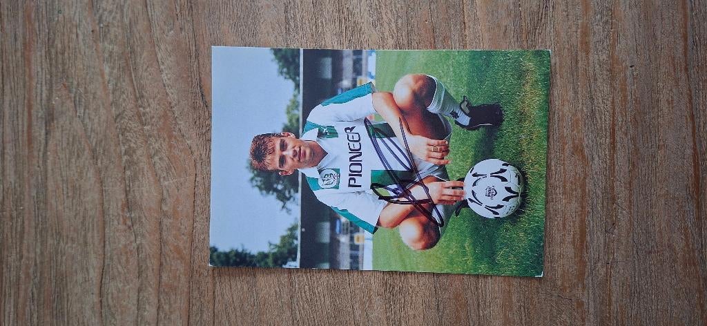 Spelerskaart met handtekening; Ronald Hamming # FC Groningen, Ophalen of Verzenden, Nieuw, Overige binnenlandse clubs, Spelerskaart