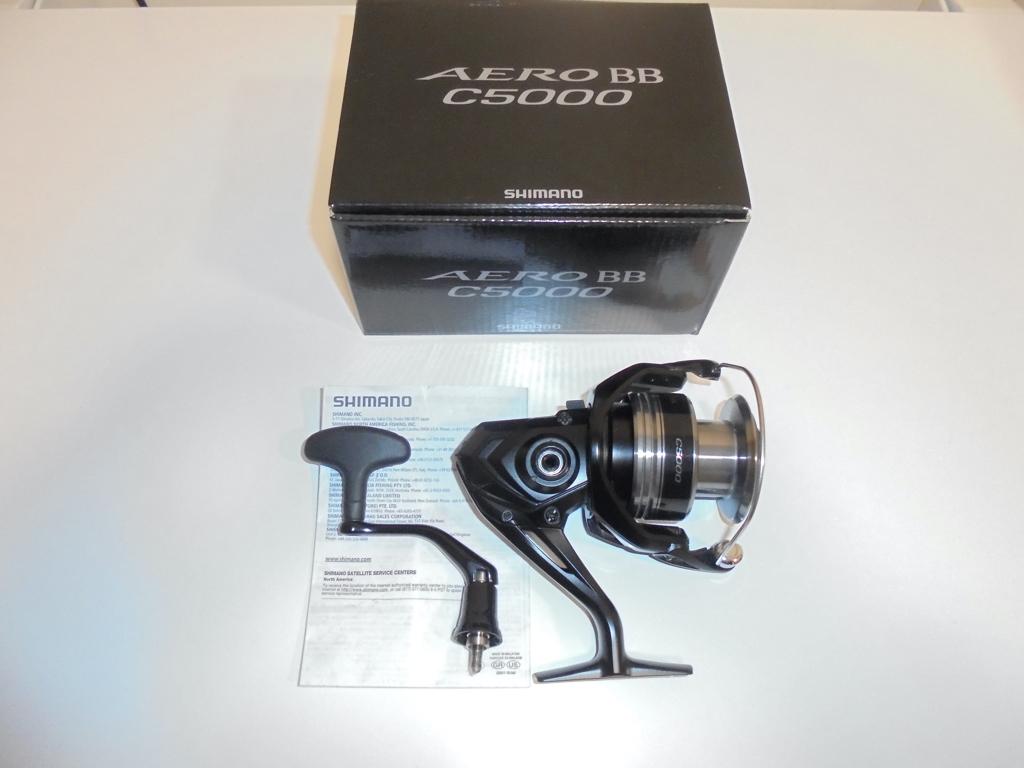 Shimano Aero BB C5000 Molen Spinning Nieuw., Ophalen of Verzenden, Nieuw, Molen
