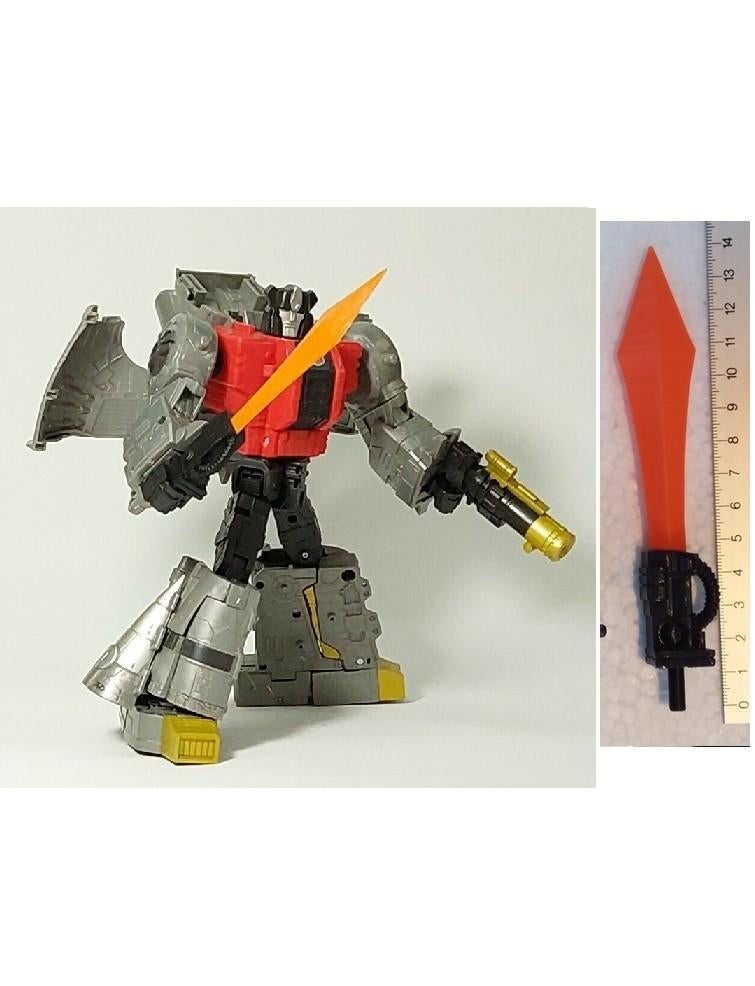 transformers - studio 86 dinobot sludge sword 3d printed, G1, Ophalen of Verzenden, Nieuw, Autobots