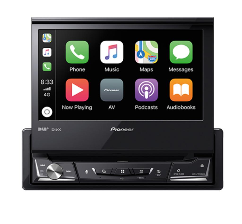 Pioneer AVH-Z7200DAB - Multimedia - DAB+ - Incl Dab Antenne, Auto diversen, Autonavigatie, Ophalen of Verzenden, Nieuw