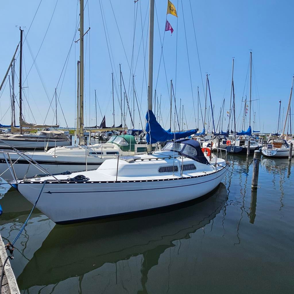 Spirit 28 zeilboot Goed lezen!!!, Watersport en Boten, Kajuitzeilboten en Zeiljachten, Ophalen, Gebruikt, Polyester, Diesel