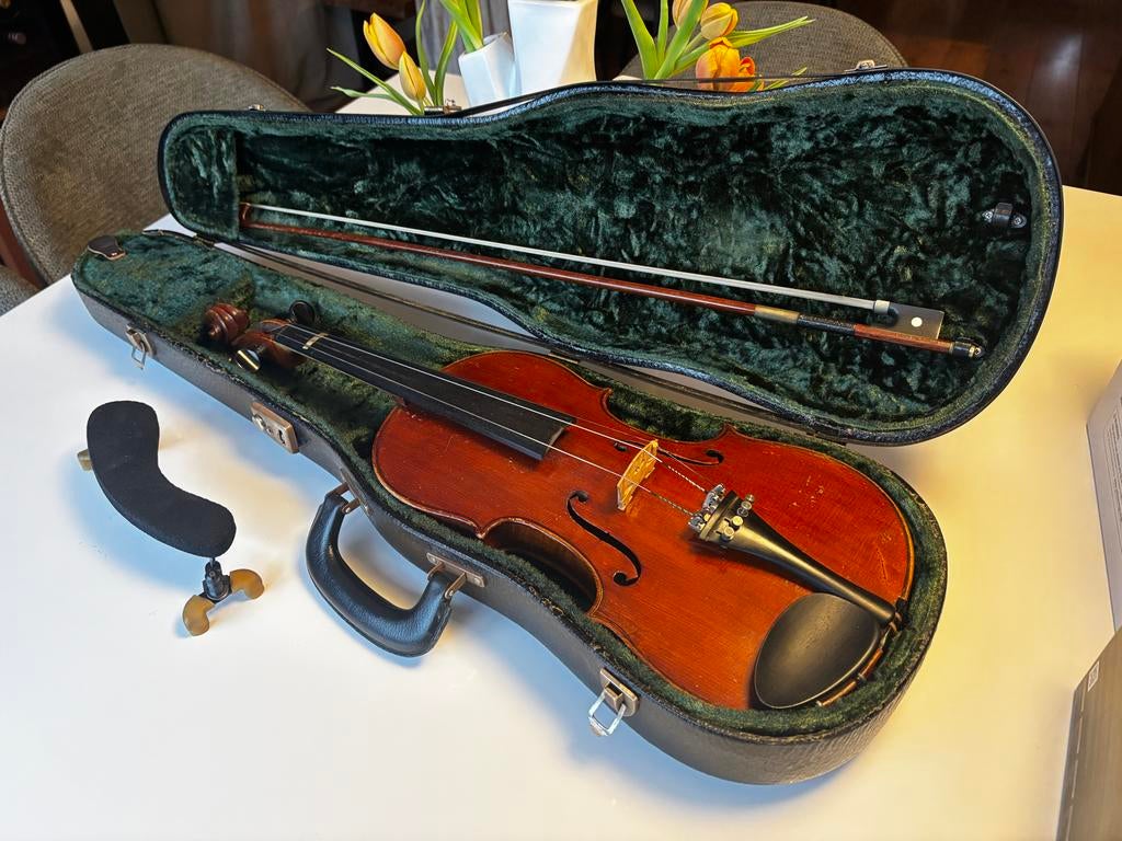Karaktervolle viool van Hamma & Co. Stuttgart, Muziek en Instrumenten, Strijkinstrumenten | Violen en Altviolen, Ophalen, Gebruikt