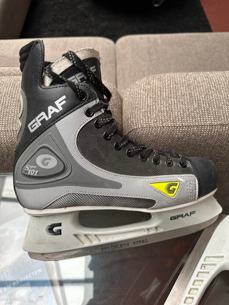 Graf IJshockeyschaatsen - Maat 45, Sport en Fitness, Schaatsen, Ophalen of Verzenden, Gebruikt, IJshockeyschaatsen, Overige merken