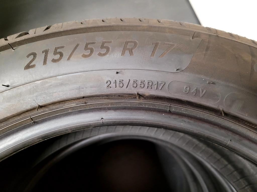 3 sets zomerbanden 215 55 17 Michelin continentalbridgestone, Auto-onderdelen, Banden en Velgen, Ophalen, 215 mm, Nieuw, 17 inch