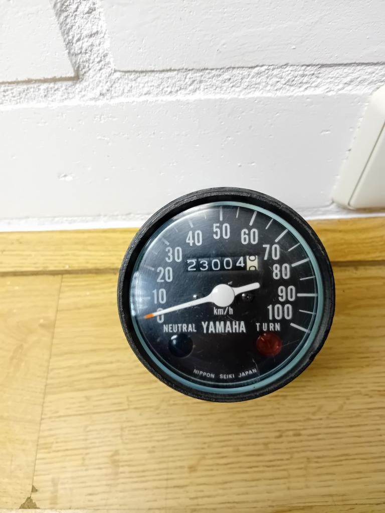 Yamaha FS1 DT50M TY teller met blauwe rand, Fietsen en Brommers, Ophalen of Verzenden, Zo goed als nieuw, Overige typen, Yamaha