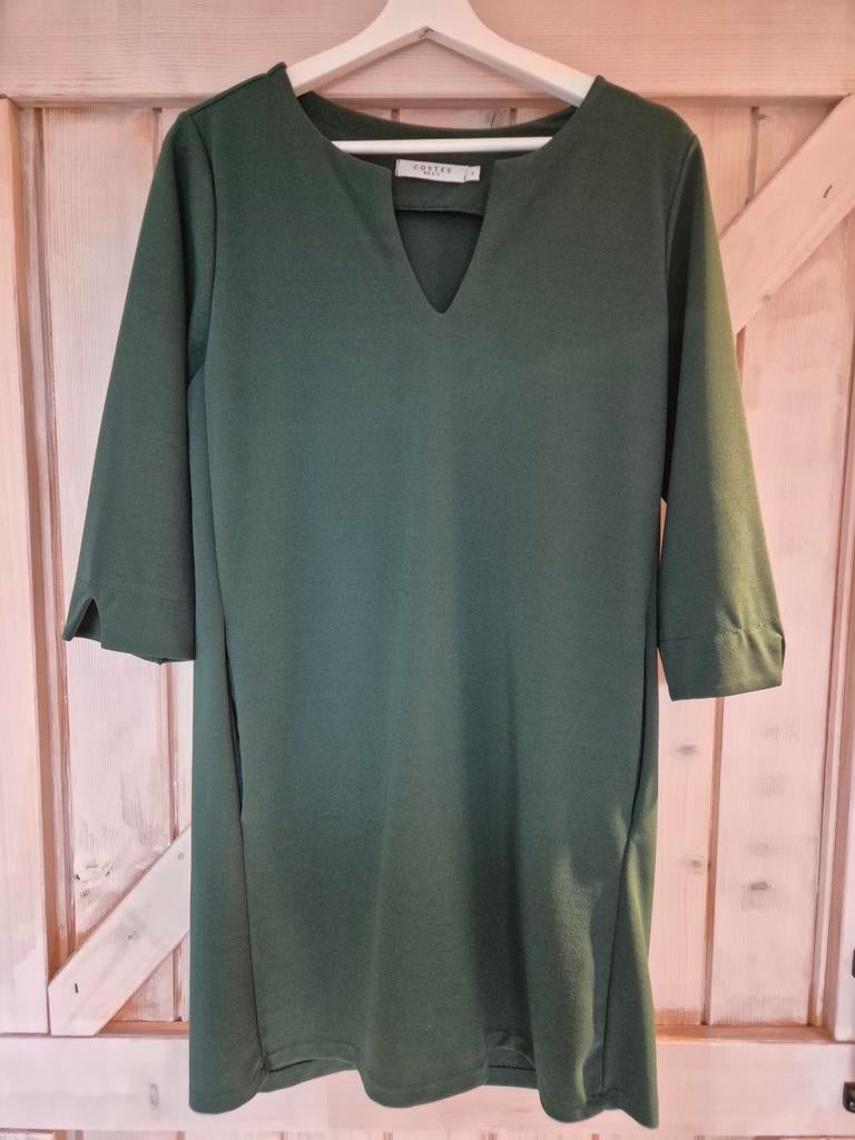 Groene jurk van Costes - Maat S, Ophalen of Verzenden, Zo goed als nieuw, Costes, Maat 36 (S)