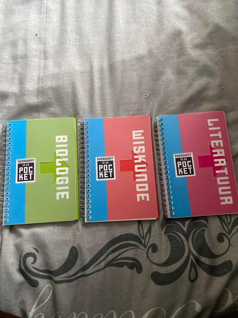 Noordhoff Pocket Wiskunde, Biologie & Literatuur, Boeken, Studieboeken en Cursussen, Zo goed als nieuw, Niet van toepassing, Ophalen of Verzenden