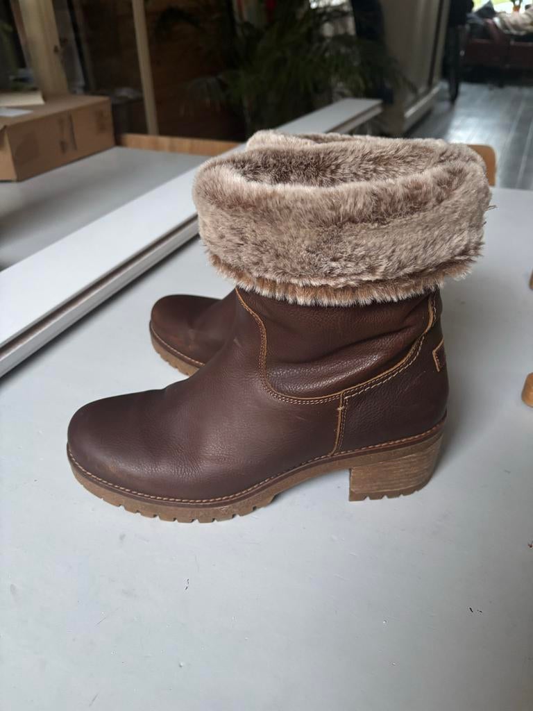 Panama Jack Dames Laarzen Bruin, Ophalen of Verzenden, Zo goed als nieuw, Bruin, Lage of Enkellaarzen