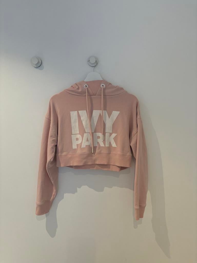 Roze Ivy Park Cropped Hoody XXS, Ophalen of Verzenden, Zo goed als nieuw, Maat 34 (XS) of kleiner, Roze