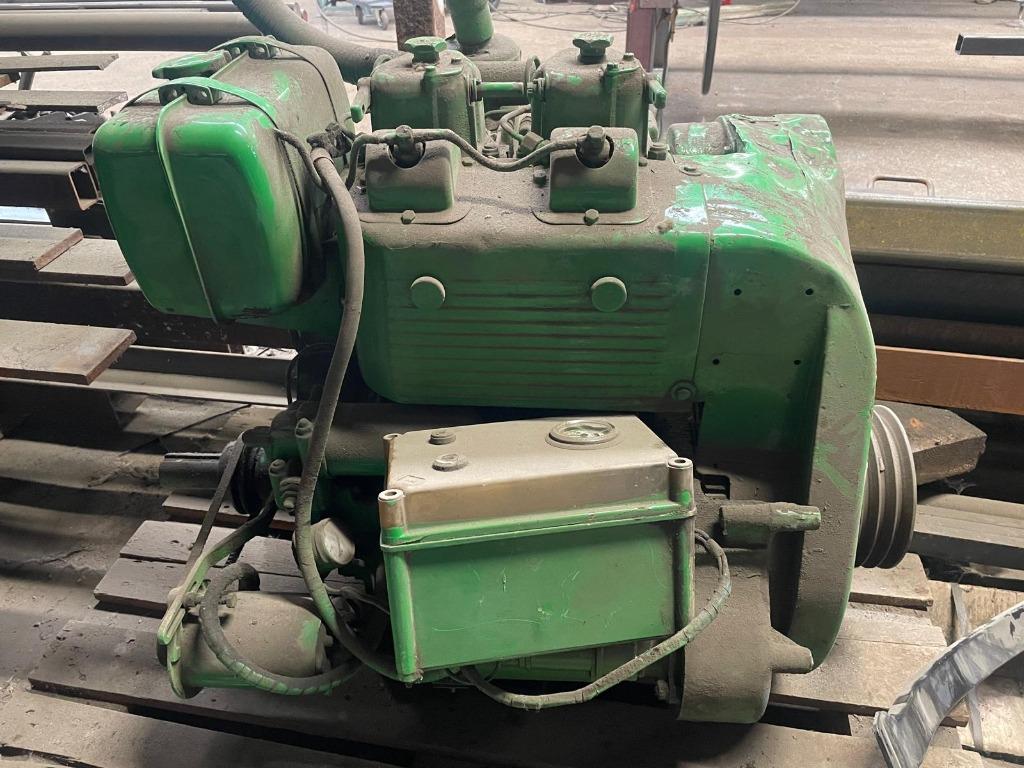 Lister motor 2 cilinder diesel, Ophalen