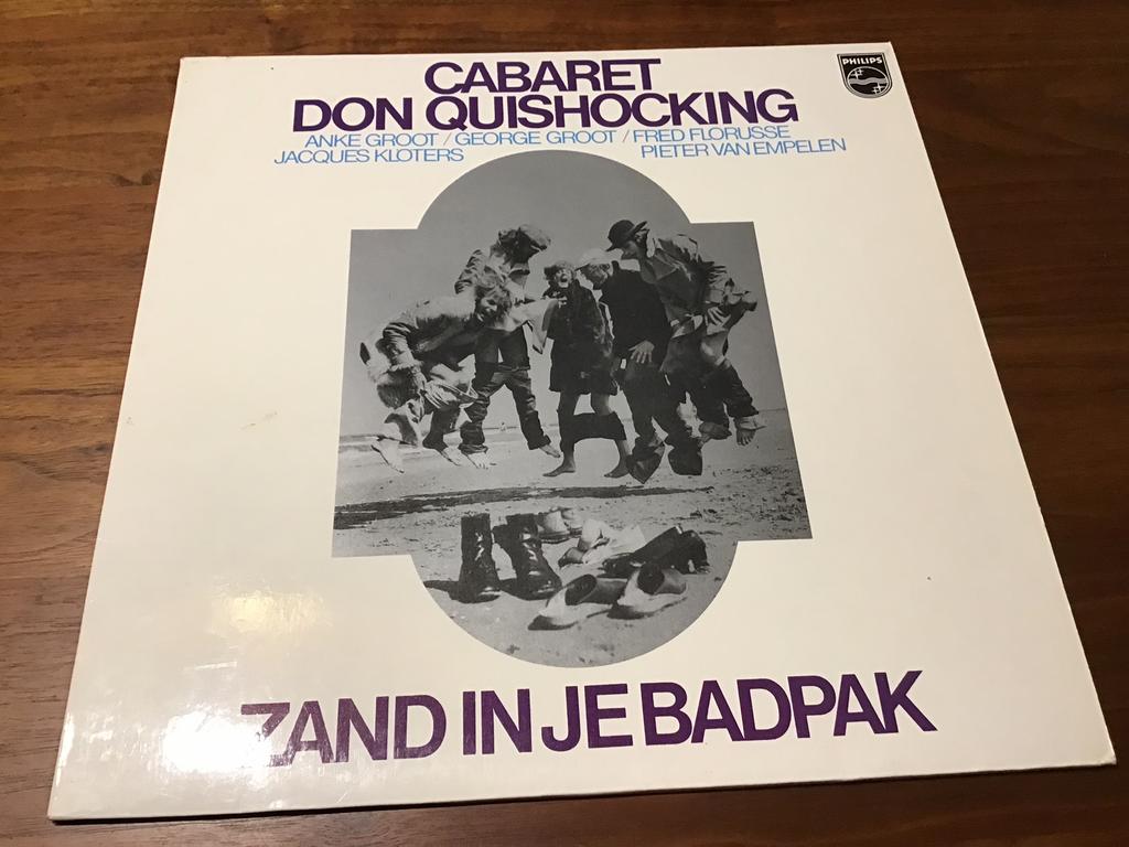 LP 1974, DON QUISHOCKING, ZAND IN JE BADPAK, 6413-054, Cd's en Dvd's, Ophalen of Verzenden, Zo goed als nieuw, 12 inch