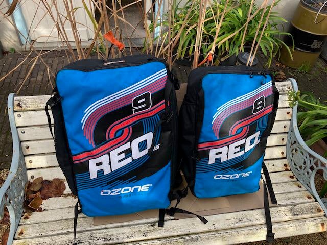 Ozone Reo V5, Watersport en Boten, Kitesurfen, Ophalen, Gebruikt, 8 m², Geen board