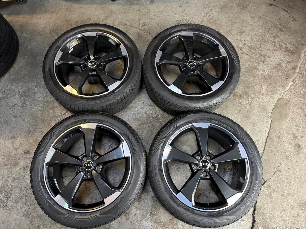 ✅ 20 inch Audi Sport Rotor RS Q5 Q3 SQ5 velgen 5x112 velgen, Gebruikt, 255 mm, Banden en Velgen, Ophalen of Verzenden