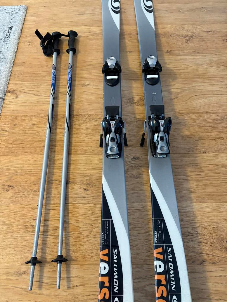 Salomon Verse 6 ski’s lengte 170cm, Ophalen, 160 tot 180 cm, Gebruikt, Salomon
