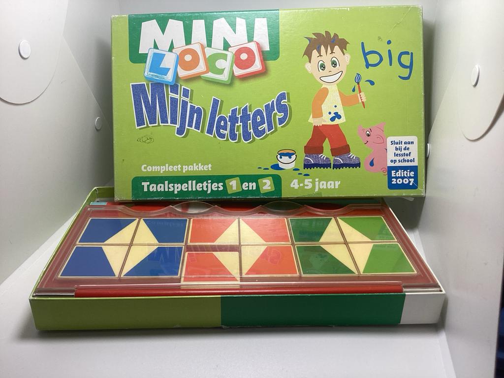 Mini Loco Mijn Letters - Educatief Speelgoed, Ophalen of Verzenden, Meer dan 50 stukjes, Gebruikt, 4 tot 6 jaar